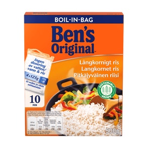 Ben's Original™ Boil in Bag Langkornet ris