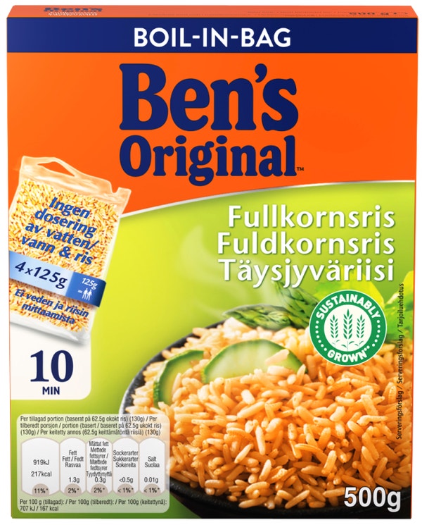 Ben's Original™ Boil in Bag Fuldkornris 500g